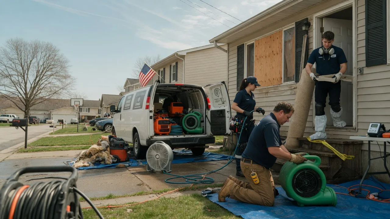 Water Damage Restoration in Trenton, MI near me